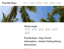 Tablet Screenshot of floridakeysnews.info